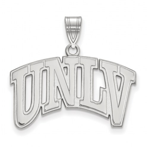 UNLV Rebels Sterling Silver Large Pendant