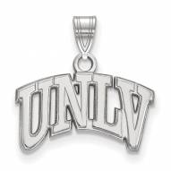 UNLV Rebels Sterling Silver Small Pendant