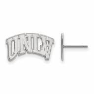 UNLV Rebels Sterling Silver Small Post Earrings