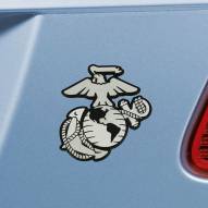 U.S. Marine Corps Chrome Metal Car Emblem