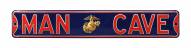 U.S. Marine Corps Gold Emblem Man Cave Street Sign