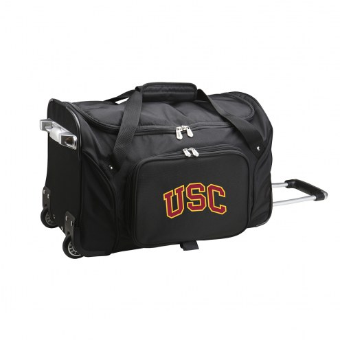 USC Trojans 22&quot; Rolling Duffle Bag