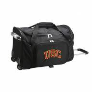 USC Trojans 22" Rolling Duffle Bag