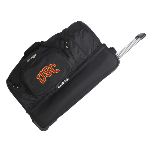 USC Trojans 27&quot; Drop Bottom Wheeled Duffle Bag