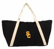 USC Trojans Chevron Stitch Weekender Bag