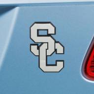 USC Trojans Chrome Metal Car Emblem