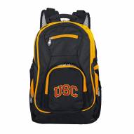 NCAA USC Trojans Colored Trim Premium Laptop Backpack
