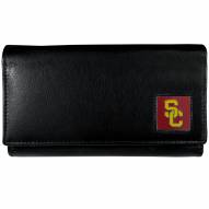USC Trojans Leather Women's Wallet