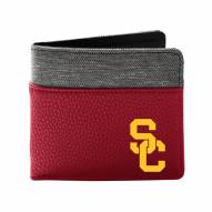 USC Trojans Pebble Bi-Fold Wallet