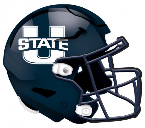 Utah State Aggies 12&quot; Helmet Sign