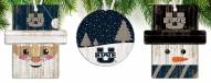 Utah State Aggies 3-Pack Christmas Ornament Set