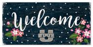 Utah State Aggies 6" x 12" Floral Welcome Sign