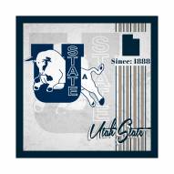 Utah State Aggies Album 10" x 10" Sign