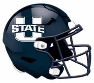 Utah State Aggies Authentic Helmet Cutout Sign