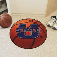 Utah State Aggies Basketball Mat