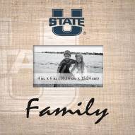 Utah State Aggies Family Picture Frame