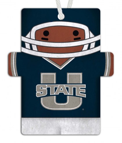 Utah State Aggies Football Player Ornament