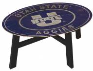 Utah State Aggies Heritage Logo Coffee Table