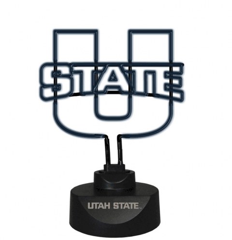 Utah State Aggies Team Logo Neon Lamp