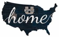 Utah State Aggies USA Cutout Sign