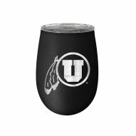 Utah Utes 10 oz. Stealth Blush Wine Tumbler