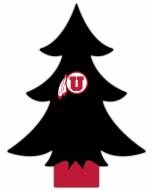 Utah Utes 12" Team Color Desktop Tree