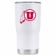 Utah Utes 20 oz. Stainless Steel Powder Coated Tumbler