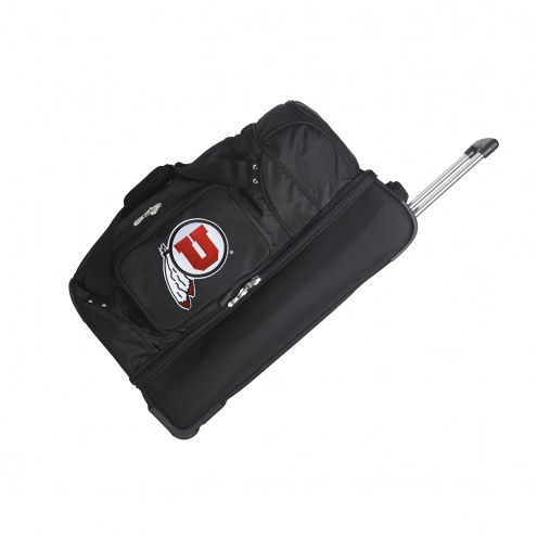 Utah Utes 27&quot; Drop Bottom Wheeled Duffle Bag