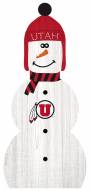 Utah Utes 31" Snowman Leaner
