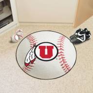 Utah Utes Baseball Rug