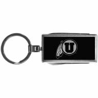 Utah Utes Black Multi-tool Key Chain