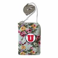 Utah Utes Canvas Floral Smart Purse