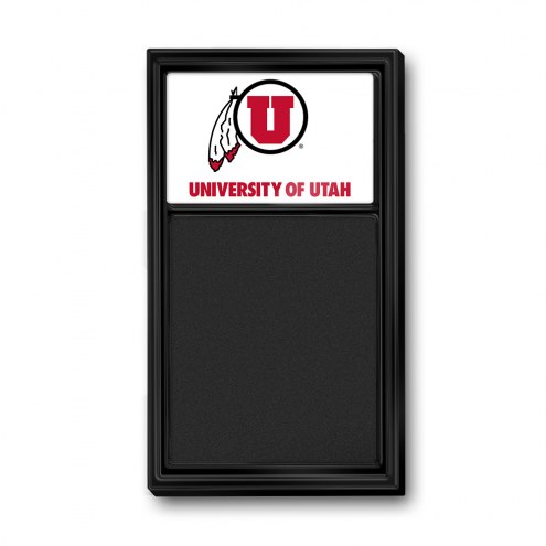Utah Utes Chalk Note Board