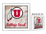 Utah Utes College Fund Money Box