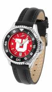 Utah Utes Competitor AnoChrome Women's Watch - Color Bezel