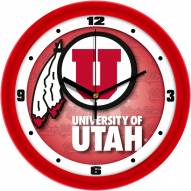 Utah Utes Dimension Wall Clock