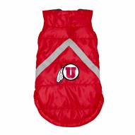 Utah Utes Dog Puffer Vest