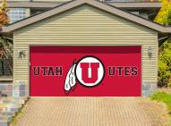 Utah Utes Double Garage Door Banner
