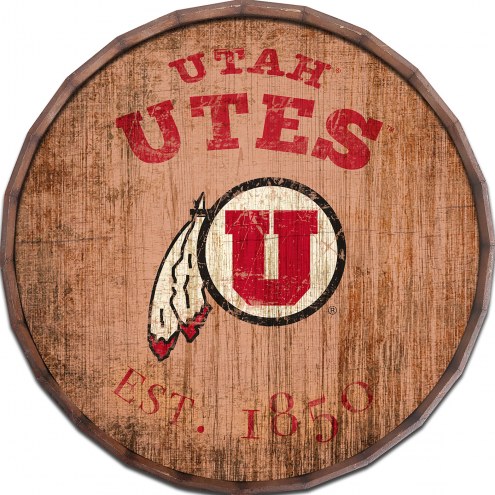 Utah Utes Established Date 16&quot; Barrel Top