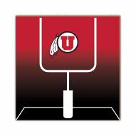Utah Utes Goal Gradient 10" x 10" Sign