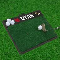 Utah Utes Golf Hitting Mat