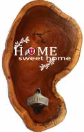 Utah Utes Home Sweet Home Wood Slab Bottle Opener