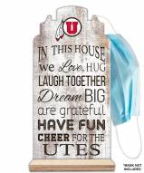 Utah Utes In This House Mask Holder