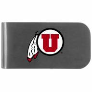 Utah Utes Logo Bottle Opener Money Clip