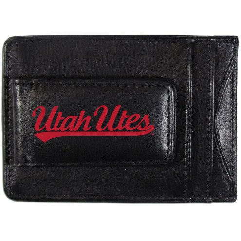 Utah Utes Logo Leather Cash and Cardholder