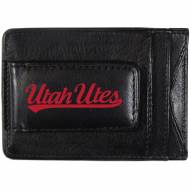 Utah Utes Logo Leather Cash and Cardholder