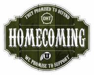 Utah Utes OHT Homecoming 12" Tavern Sign