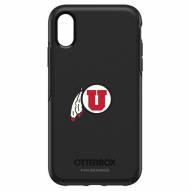 Utah Utes OtterBox iPhone XR Symmetry Black Case
