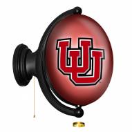 Utah Utes Oval Rotating Lighted Wall Sign