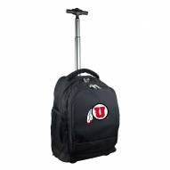 Utah Utes Premium Wheeled Backpack